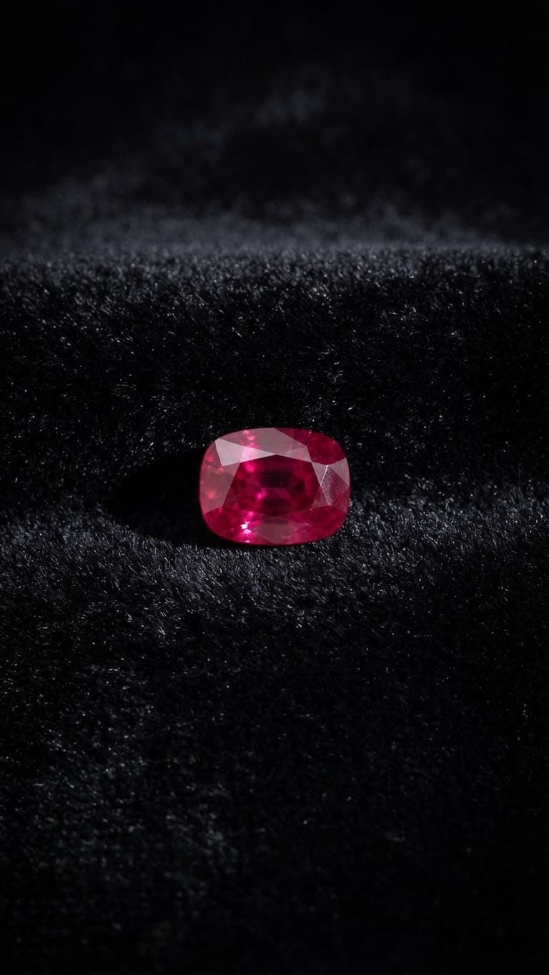 Pinkish Red Ruby