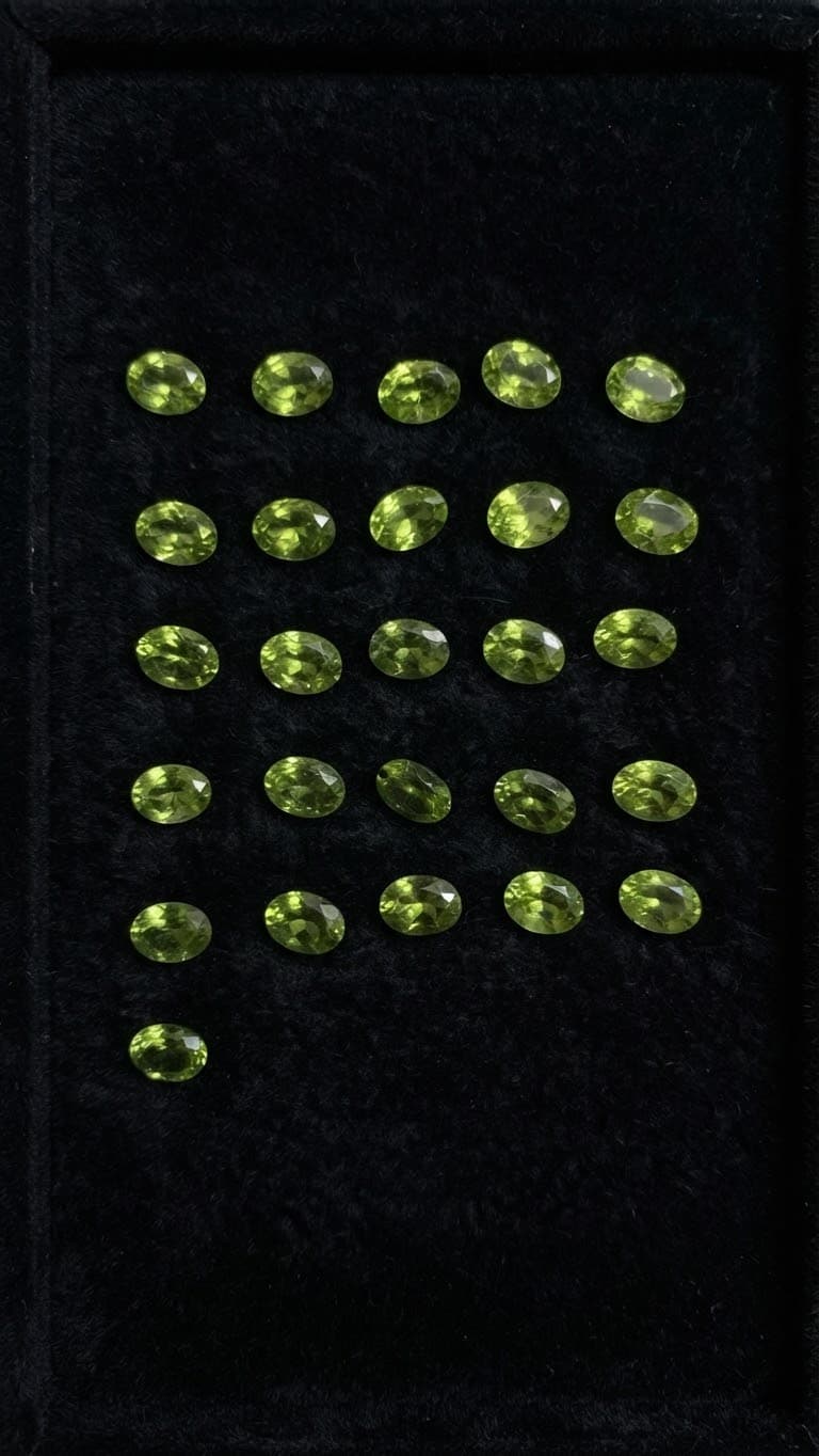 Calibered Peridot Lot