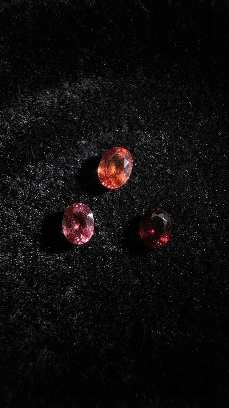 Padparadscha Sapphire Lot