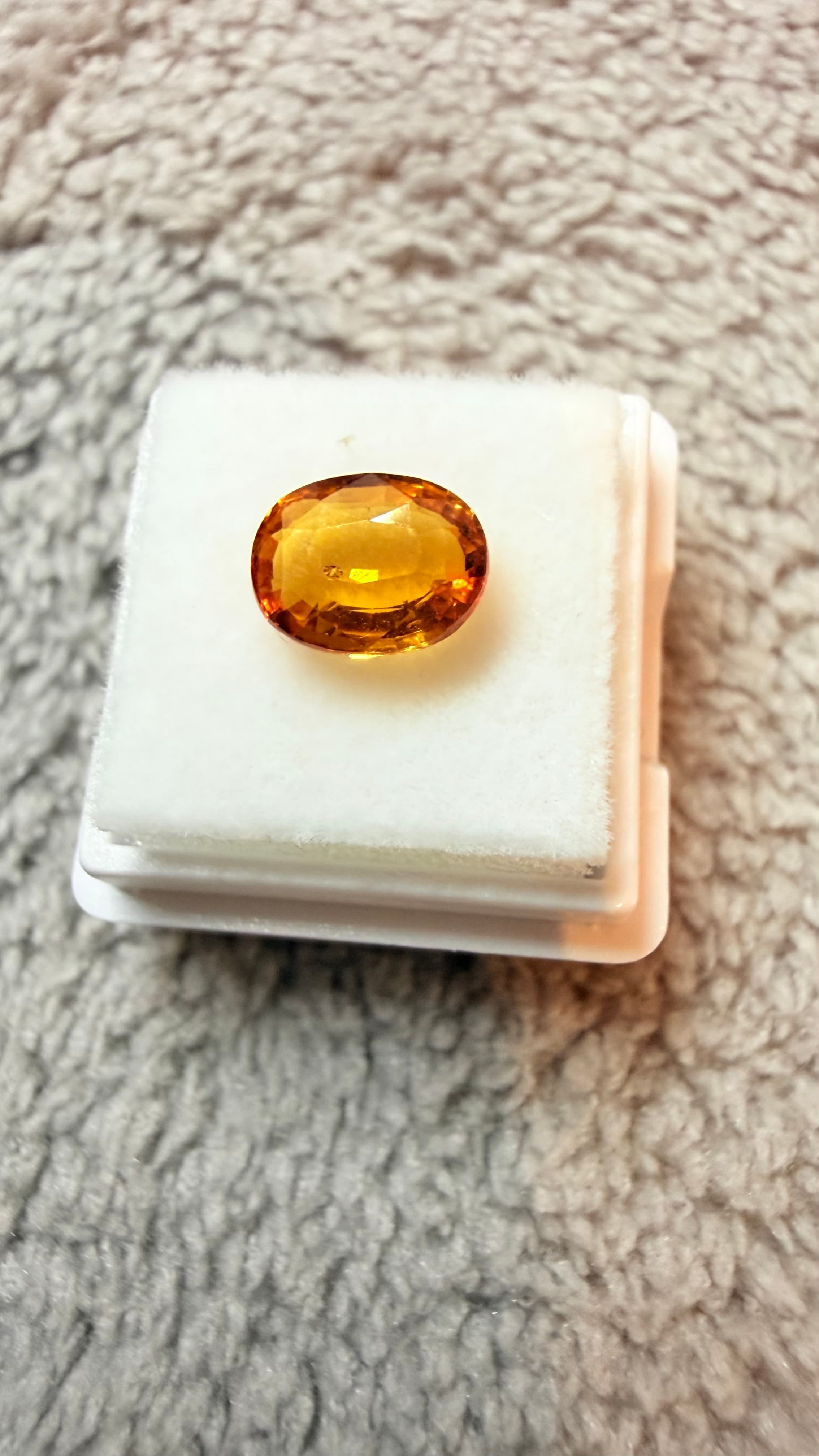 Orange Sapphire