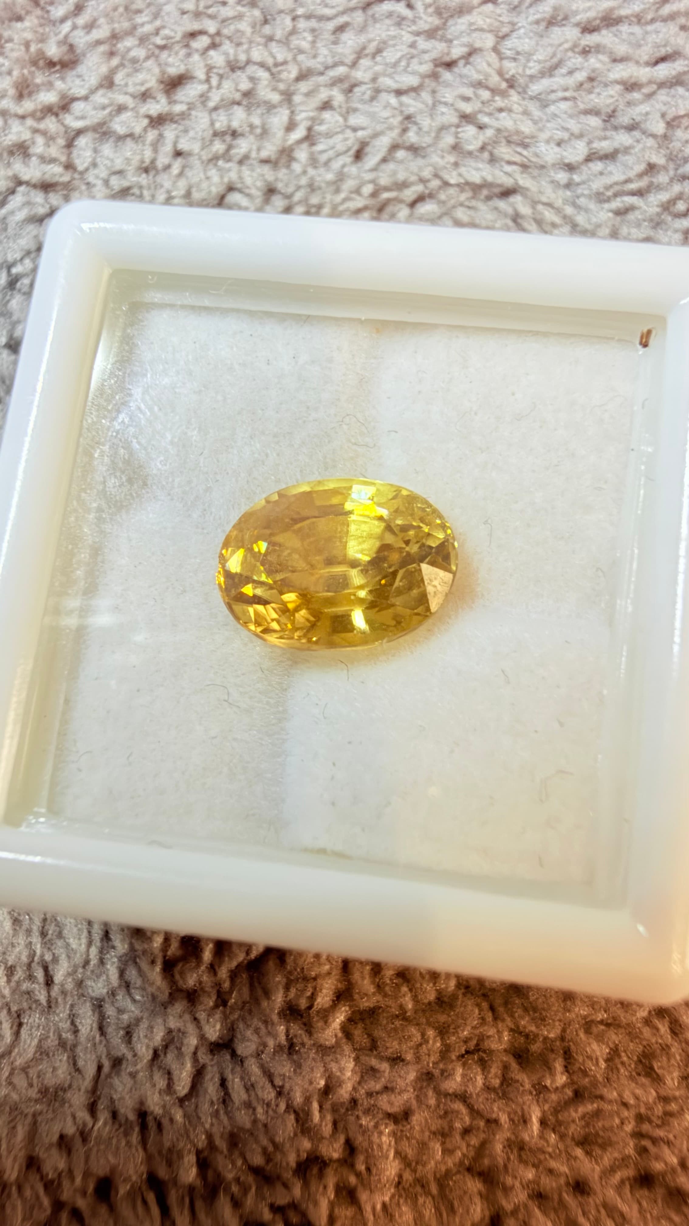 Golden Yellow Zircon