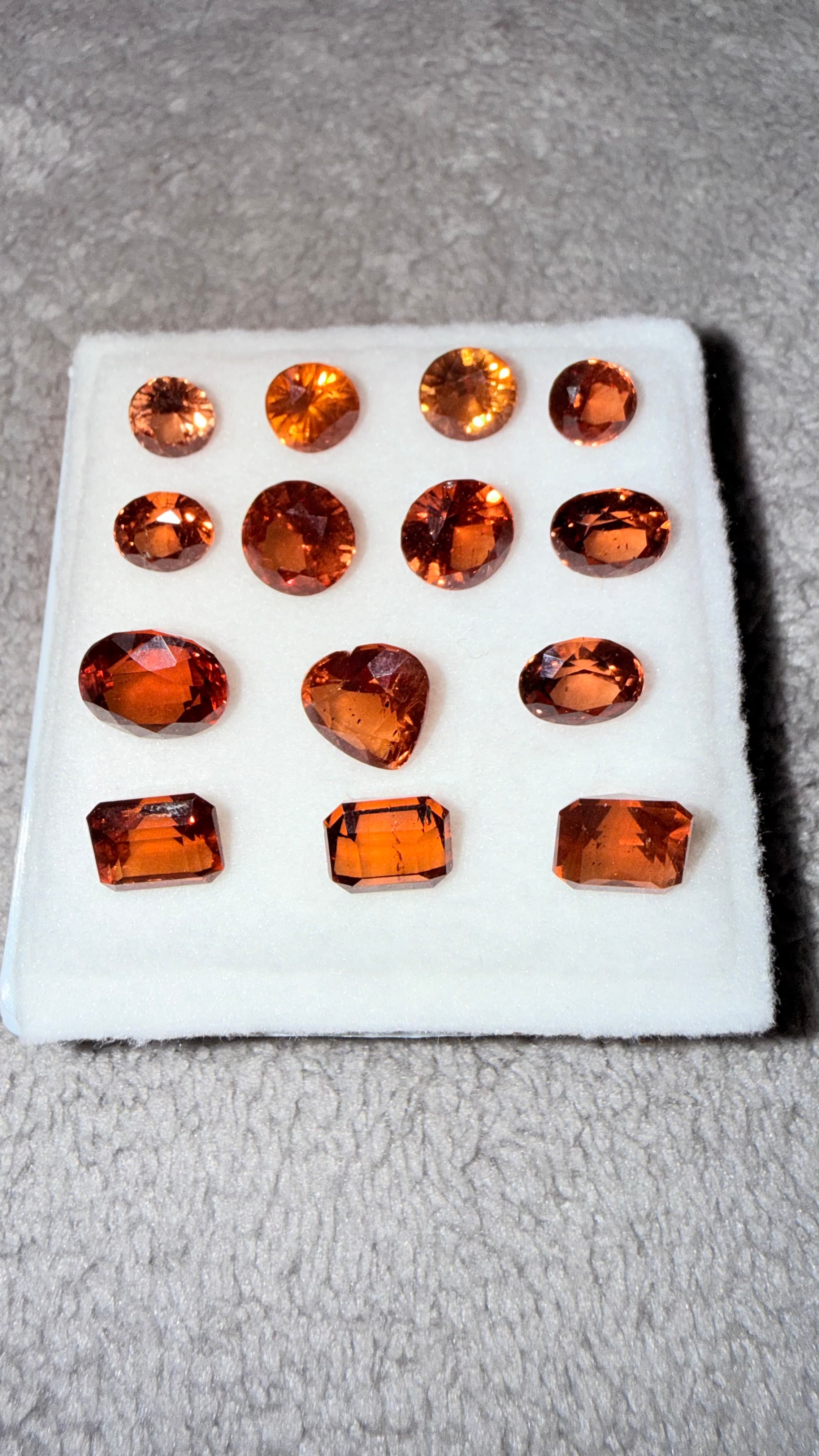 Spessartite Garnet Lot